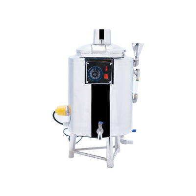 스테인레스 강 16 kw 500 리터 우유 살균 장치 전기 가열