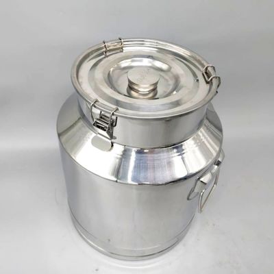 25L SS304 금속 저장 탱크 차는 커피 설탕 봉인한 수송 우유 깡통 할 수있