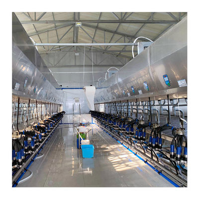 시간 당 11 kw 진공 3800L 대비 거실 착유 시스템 128 젖소들