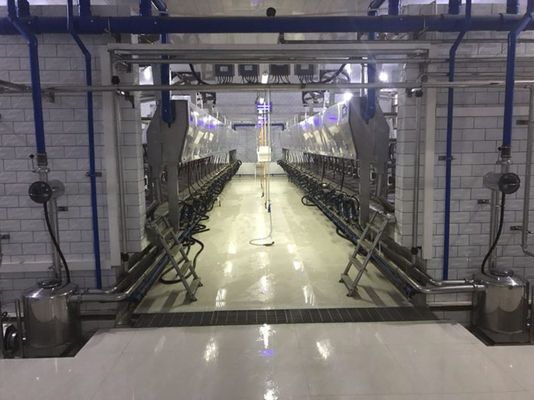 시간 당 11 kw 진공 3800L 대비 거실 착유 시스템 128 젖소들
