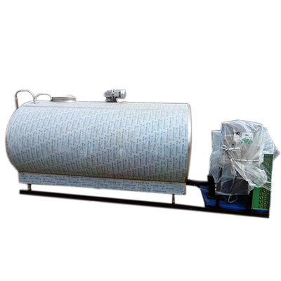 저장 신선한 우유를 위한 1000L 우유 냉각장치 탱크 2.5 kw 우유 냉각통