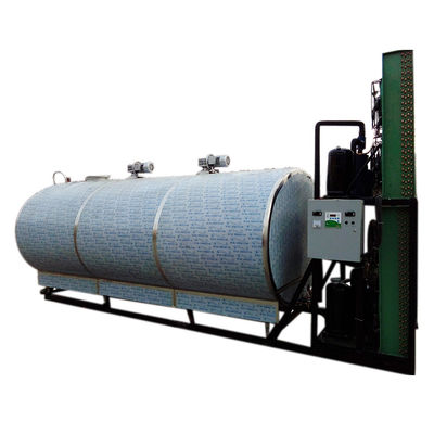 Refrigerated 1000 Liters Milk Cooling Tank Fresh Stainless Steel