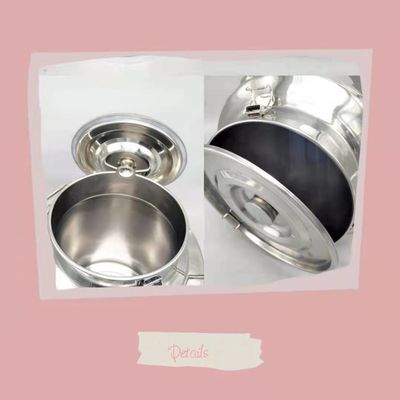 곡물 저장실 파이 밀폐 스테인레스 강 우유 깡통 20 리터